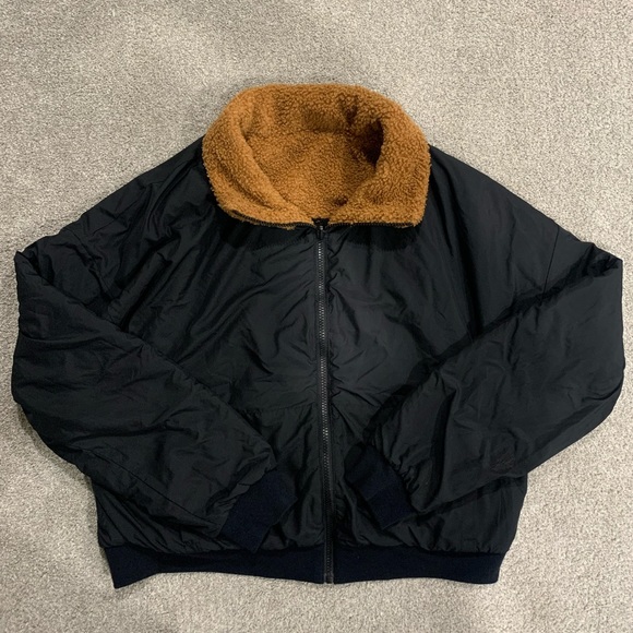 Fabletics Reversible Teddy Jacket - Picture 3 of 6